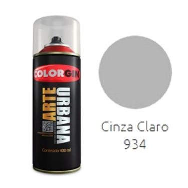 Imagem de Spray Colorgin Arte Urbana Cinza Claro 934 400ml