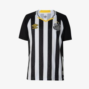 Imagem de Camisa Santos Umbro 2025 Uniforme 2 Torcedor - Infantil, 10