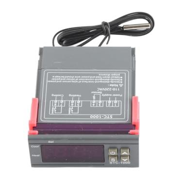 Imagem de Controlador de Temperatura Digital Aquecimento de Resfriamento Termostato Sensor STC - 1000 para o Aquário de Cerveja Em Casa de Controle de Temperatura (AC110~220V)