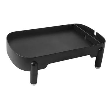 Imagem de Bothyi Pet Stand Stand Ajuste Supplência de não -lips estáveis ​​para alimentador automático Dispensador de alimentos Prateleira para dispensadores de água, Preto