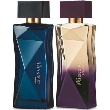 Imagem de Essencial Oud + Exclusivo Deo Parfum Feminino 100ml Kit C/2 - Natura