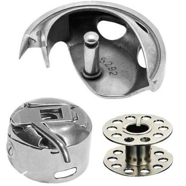 Imagem de Lancadeira Caixa Bobina Singer Pretinha Reta 15C 15-88 660 - Evolvere