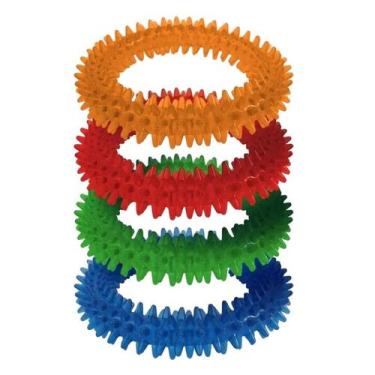 Imagem de Mordedor anemona espinhos colorida - cor sortida - 2DPET