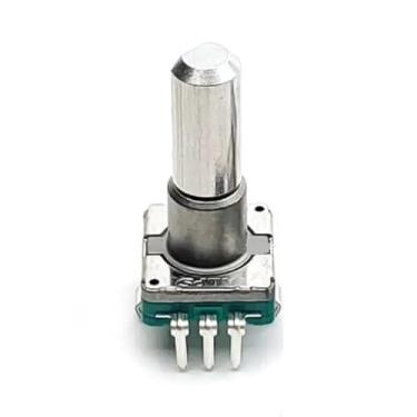 Imagem de WIOPETON EC11E15244G1 Rotary Encoder with Push Button 30 Positions 15 Pulses Volume Control Knob for Car Navigation PC Panel (Standard)