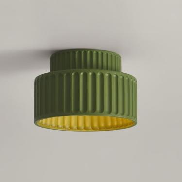 Imagem de Luz do teto da resina do norte e27, lâmpada de teto de monte de montagem em casa com 1 luz, corredor de entrada perto do teto Lights Studio Restaurant Hotel Decoration Teto Freptle, C