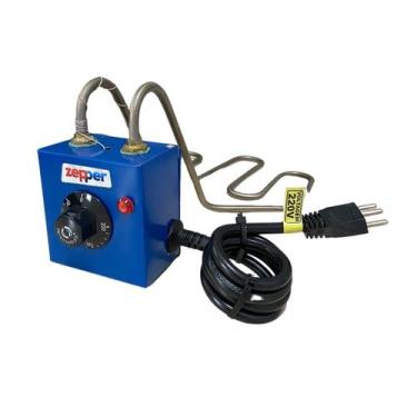 Imagem de Resistencia Fritadeira Eletrica 20 Litros 5000w Zepper, 220V, Azul