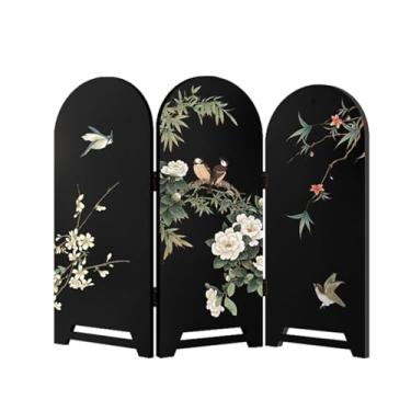 Imagem de shamjina Decoração de tela de mesa dobrável para casa, peça decorativa de decoração, divisor de ambiente, enfeite de mesa para mesa, quarto, sala de estudo, 30x25cm
