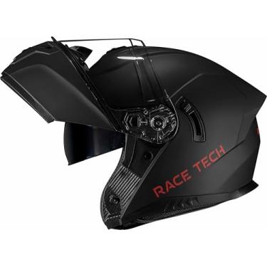 Imagem de Capacete Articulado Race Tech Signal Monocolor Preto Fosco