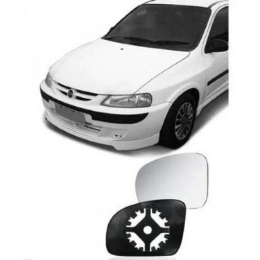 Imagem de Lente Vidro + Base Retrovisor Celta 2001 A 2006 Esq Ou Dir - Genérica