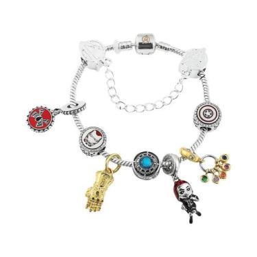 Imagem de Marvel Avengers Iron Man Doctor Strange Loki Superhero Figura Pulseira