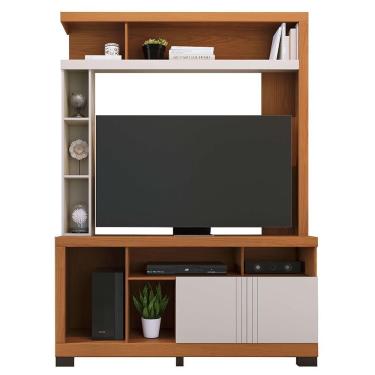 Imagem de Estante Home Theater Elba Freijó-off White Matte Para Tv Até 50? - Colibri Freijó-off White Matte