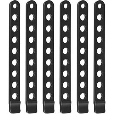 Imagem de Suporte de bicicleta 6 peças de borracha para bicicletário, alça de substituição para bicicleta