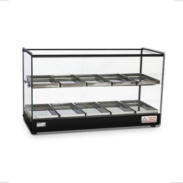 Imagem de Estufa Para Salgados Dupla 10 Bandejas