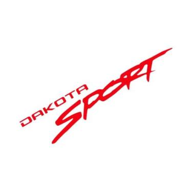 Imagem de Dodge Dakota SLT SXT 5.9 R/T Sport Pickup Side Sticker Caminhão Vinil 