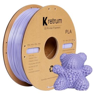 Imagem de Kretrum Filamento Pla 1,75 Mm Filamentos para Impressora 3D Recargas de Bobina de Papelão 1 Kg Amplamente Compatível com A Maioria Das Impressoras 3D Fdm Serve para Elegoo Anycubic Flashforge Creality