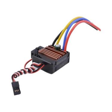 Imagem de 1/10 RC Off-road Racing Car Truck Motor Escovado 13T-80T Com 60A ESC 5