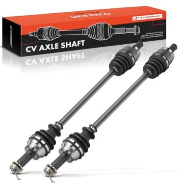Imagem de A-Premium Par Premium (2) Conjunto De Eixo Traseiro Cv Compatível Com Honda Pioneer 700 E 700-4 2015-2021, Somente Modelos 4X4, Lado Do Motorista Passageiro, Substituir # 42220-Hl3-A01, 42250-Hl3-A4