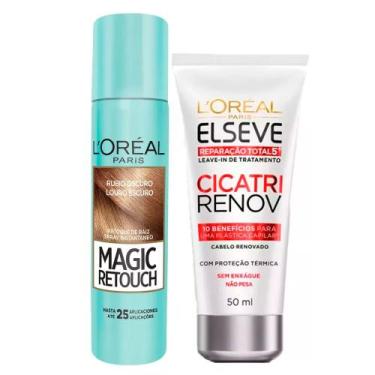 Imagem de L'Oréal Paris Magic Retouch + Cicatri Renov Kit - Leave-In + Corretivo
