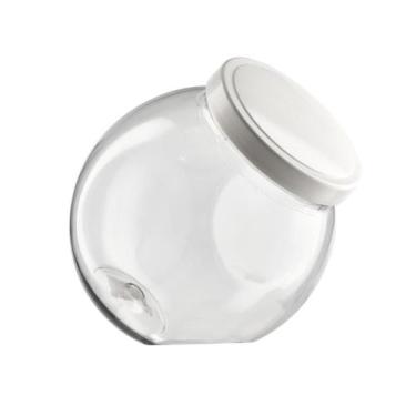 Imagem de Pote Baleiro Plástico 1,2LT Multiuso Organizador Tampa de Rosca - Pana