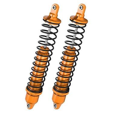 Imagem de RC Car Shock Damper for Xmaxx 1/5, for XMAXX 1/5 2 Pcs Alloy for Xmaxx with 2 X for Remote Control Car(Gold)