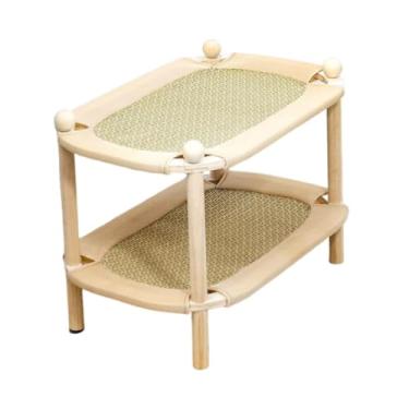 Imagem de Ｂｅｓｇａ Cama arranhadora para gatos de dupla camada, brinquedo interativo resistente ao desgaste, cama confortável para gatos, para animais de