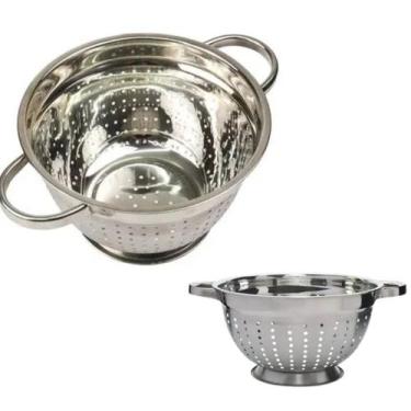 Imagem de Escorredor de Massas Inox 18CM 8912 - Mimo Style