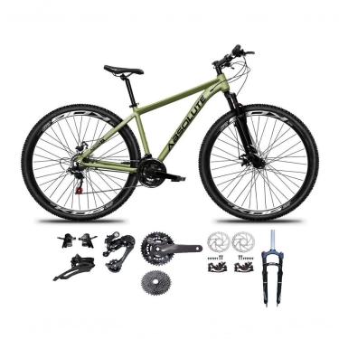 Imagem de Bicicleta Aro 29 Absolute Nero 5 Kit 2x9 Gta Sunrun Freio Disco K7 Pedivela 24-38d Garfo Com Trava Oliva Tam.15