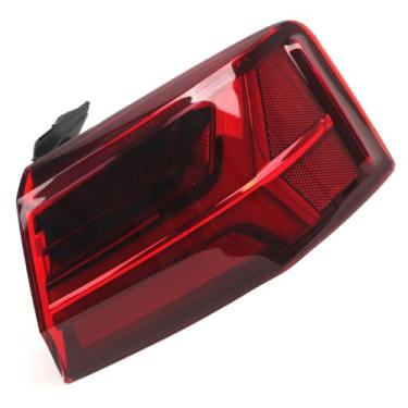 Imagem de Riloer Lanterna traseira de freio traseiro, pacote com 1 lâmpada de seta do para-choque traseiro externo do carro, compatível com Audi A6 C7 Sedan (facelift) 2015-2018 4G5945095E, 4G5945095D