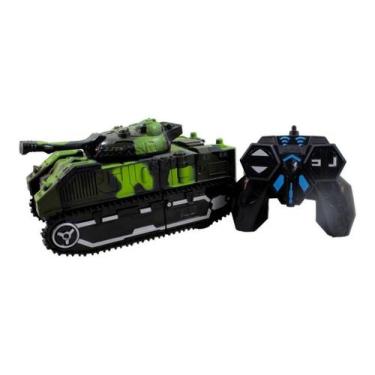 Imagem de Tanque De Guerra De Controle Remoto Vira Robô!!! - Toy King