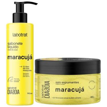 Imagem de Kit Sabonete Liquido + Sais Corpo E Rosto Labotrat Dia A Dia Cheiro De