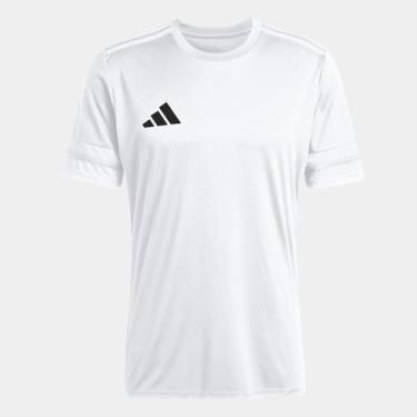 Imagem de Camiseta Adidas Squadra 25 Masculina, Branco, G