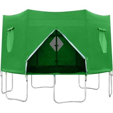 Imagem de Trampolim Sun Shade Trampolim Tenda Trampolim Trampolim Guarda-sol Trampolim Dossel Trampolins De Proteção Solar Dossel Oxford Pano à Prova De Sol Top Tenda Trampolim Acessórios De Proteção