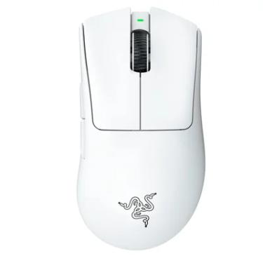 Imagem de Mouse Gamer Razer Deathadder V3 Pro, 63g Ultraleve, 90hr De Bateria, Recarregável, 30000 DPI, Branco