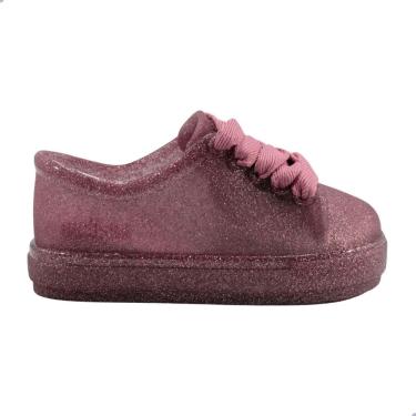 Imagem de Tênis Mini Melissa Hip Sneaker Bebê Rosa Glitter