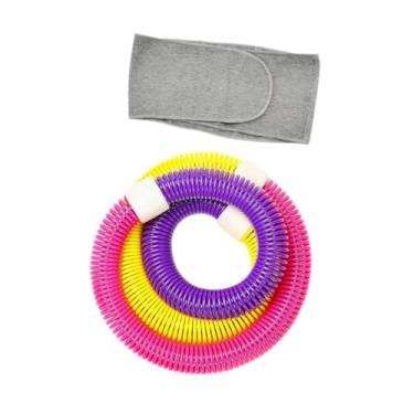 Imagem de Dynwave Argola de ginástica com suporte de cintura, macia e portátil, círculo de exercícios para adultos, iniciantes, mulheres, ambientes internos e externos