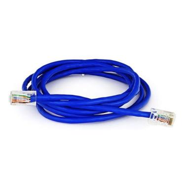 Imagem de Cabo Rede Furukawa Soho Plus Cat 5E Montado - 2 Metros Azul