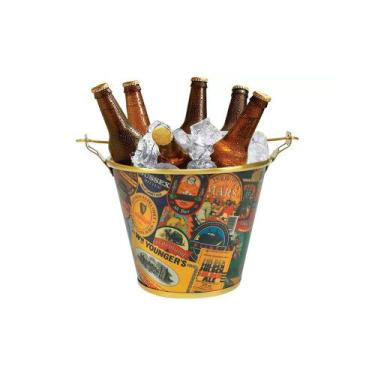 Imagem de Balde para Cerveja em Alumínio 5L Mix de Rótulos - Alumiart Falcão, Ou