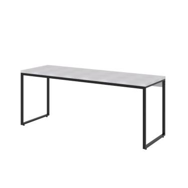 Imagem de Mesa Dynamica Diretor 180x60x75cm Branco Chess - Est.preta Branco Chess - Est.preta