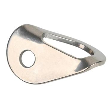 Imagem de Generic Âncora de escalada em aço inoxidável, suporte para balanço, suporte para teto, para rede esportiva para trabalho em casa, trailer, M8