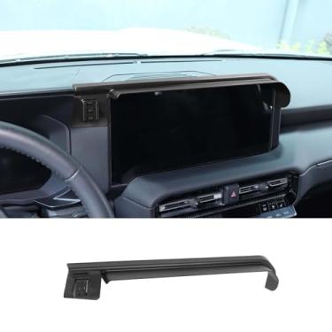 Imagem de Viseira de proteção solar de navegação para carro compatível com Toyota Land Cruiser 250 Prado J250 LC250 2024 2025, tela GPS navegador ABS acessórios de proteção para viseira