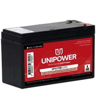 Imagem de Bateria Estacionária Selada Vrla 12v 7,0ah (up1270e) F187 [f018]