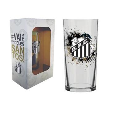 Imagem de Copo Cylinder Santos F.C 300ml - Allmix