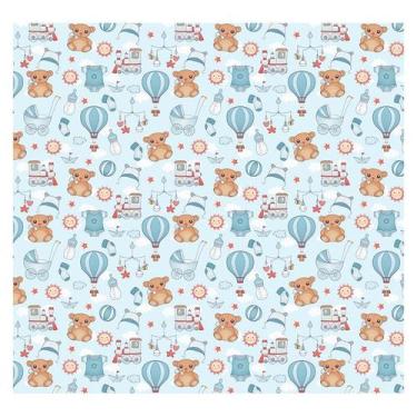Imagem de Papel de Parede Adesivo Infantil Brinquedos Quarto Bebe - 783pcp - All