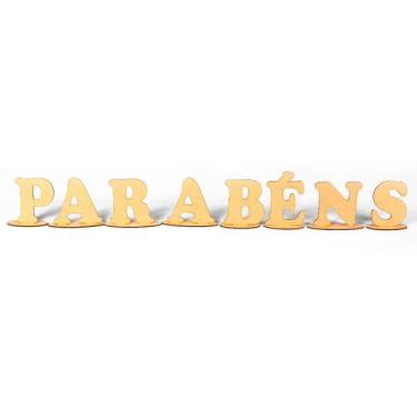 Imagem de Letra decorativa Parabéns - Mirandinha