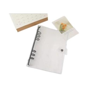 Imagem de Capa De Caderno A6 A5 Com Glitter Rosa Dourado, Diário Brilhante, Plan