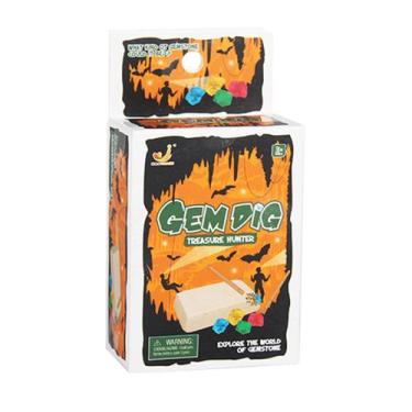 Imagem de Kit de pedras preciosas reais Great Science Kit Gemology Excavation To