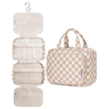 Imagem de Bolsa de higiene suspensa Narwey Travel Makeup Organizer Women