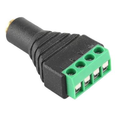 Imagem de Conjuntos de acessórios de computador plugue fêmea de 3,5 mm conector 