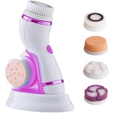 Imagem de Limpeza Facial Massageadora Escova Elétrica 4 em 1