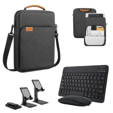 Imagem de Kit Capinha Alça + Teclado + Suporte Para Samsung S7 Fe T730 - Star Ca